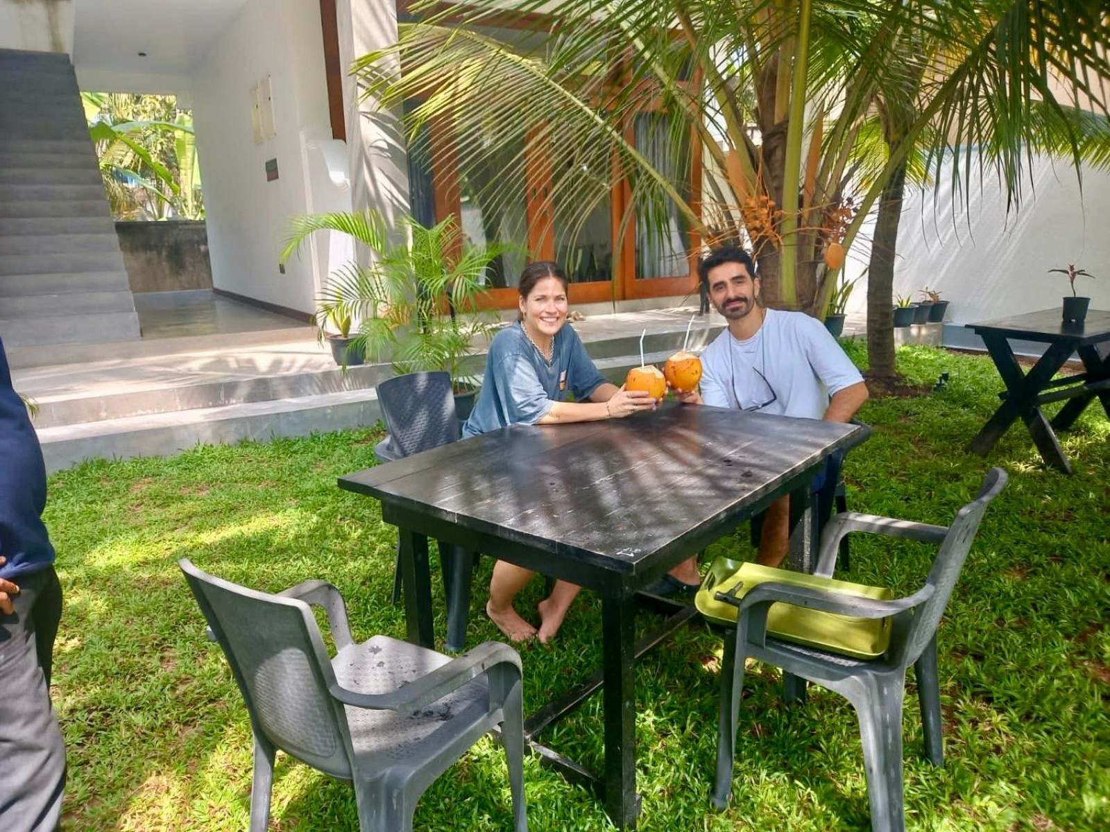 Hotel New Ocean Breeze Madiha Matara Exterior foto